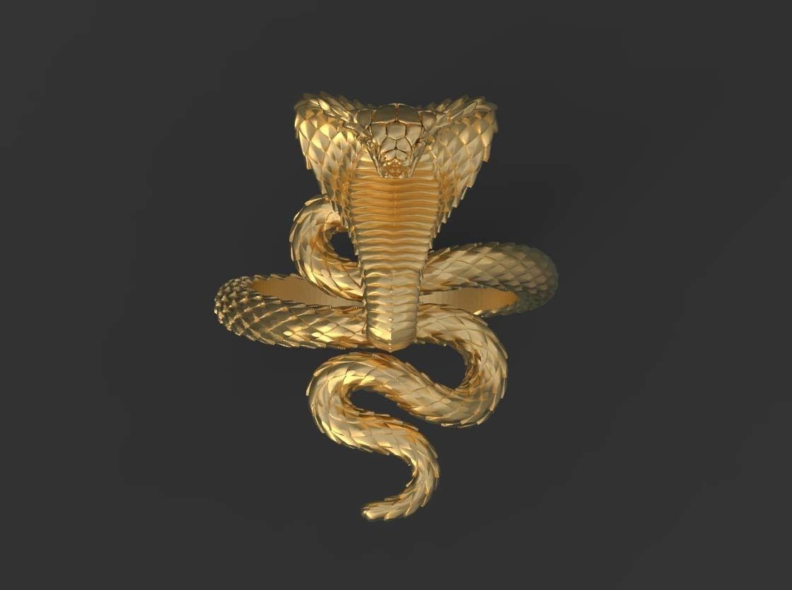 ring cobra 3D print model_14