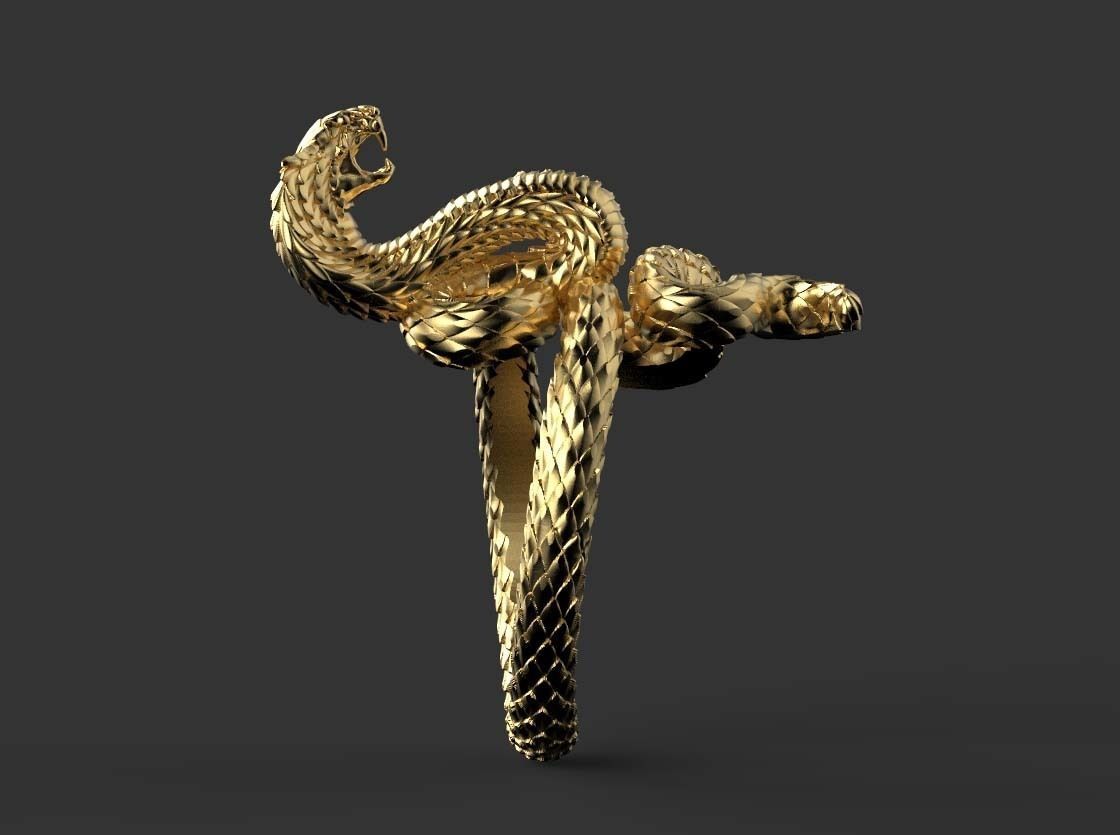 ring cobra 3D print model_13