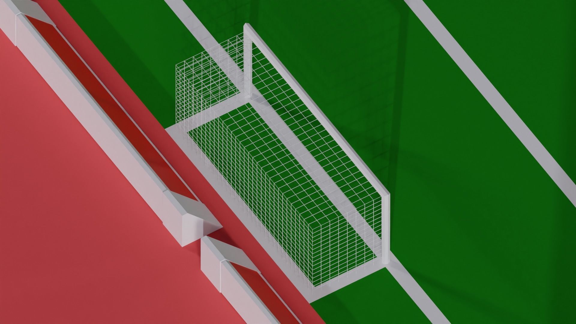 3D model Football soccer stadium seat VR / AR / lowpoly CGTrader
