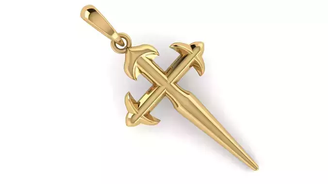 CROSS PENDANT CR165