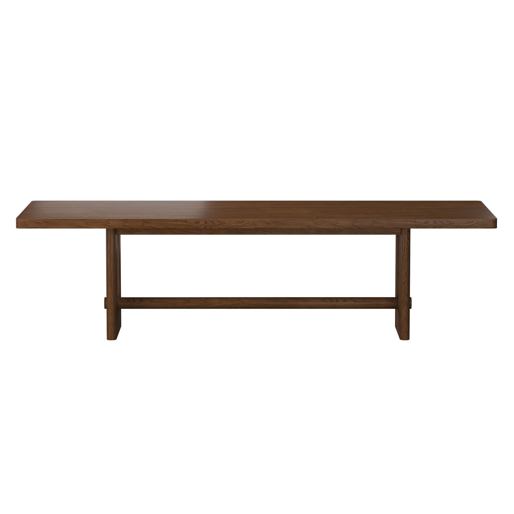 BRETON RECTANGULAR EXTENSION DINING TABLE 3D model_5