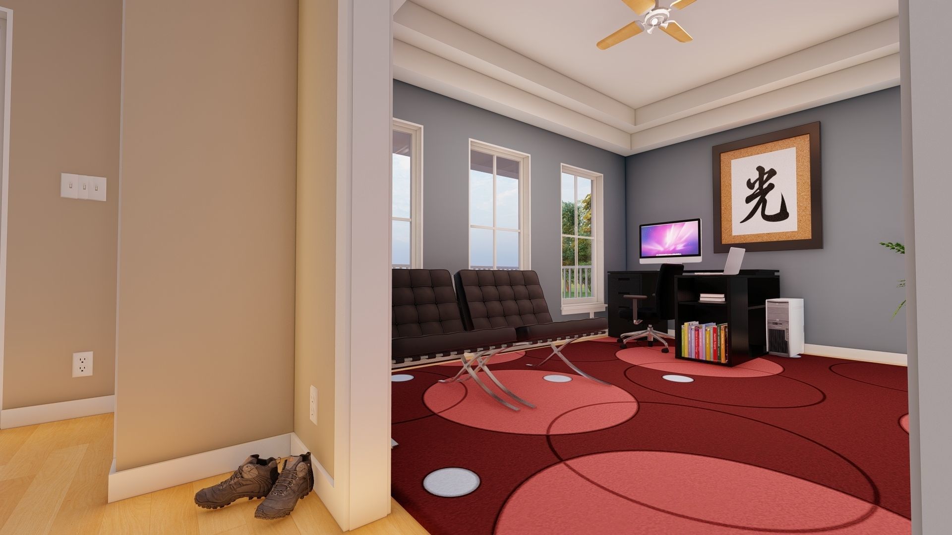 Single Family Home 3D model_3