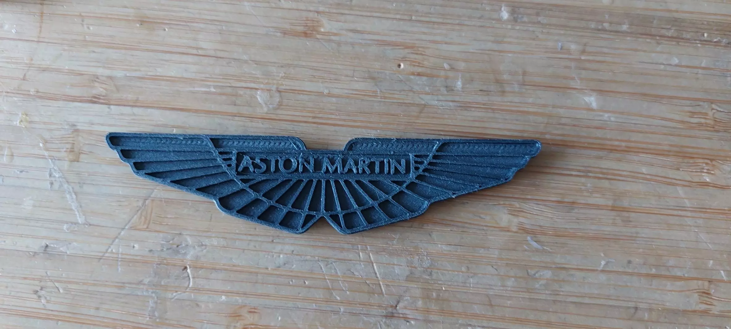 Printable Aston Martin Emblem 3D print model