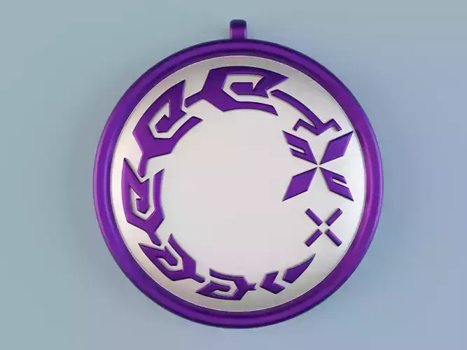 Genshin Impact Kuki Shinobu Emblem pendant