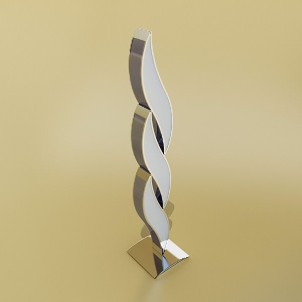 Modern Floor Lamp 02 3D model_1