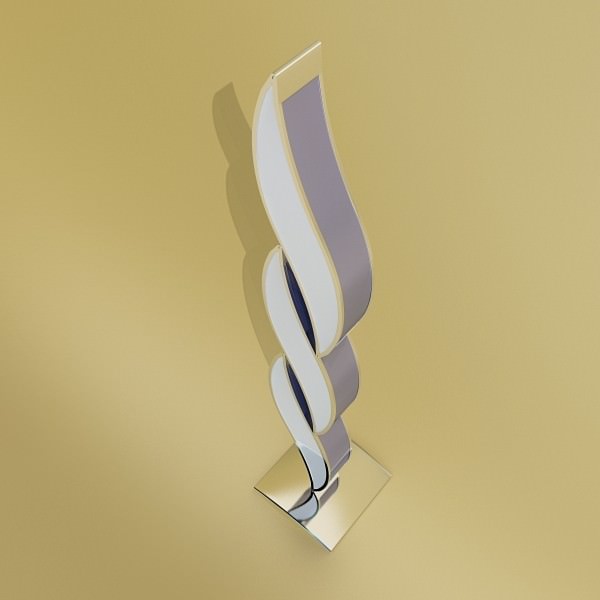 Modern Floor Lamp 02 3D model_5