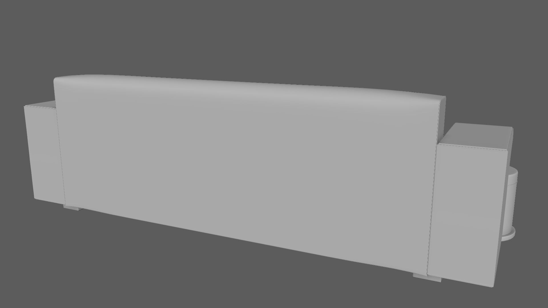 Art Deco Sofa South Africa 1930s 3D model_11