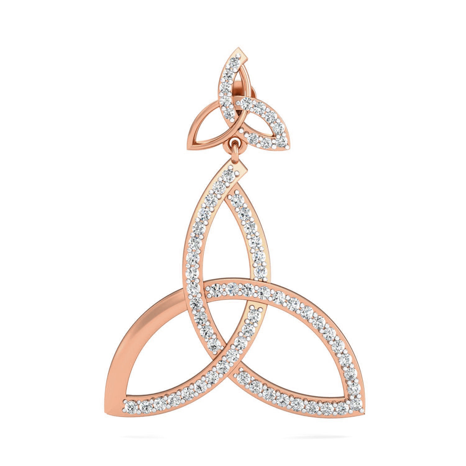 Women long earrings 3dm stl render detail 3D print model_1