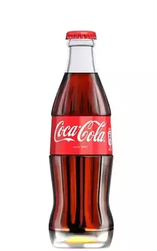 Coca Cola bottle clean 3d model