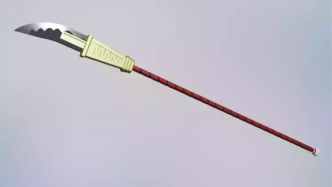 One Piece - White Beards Murakumogiri sword 3D print model