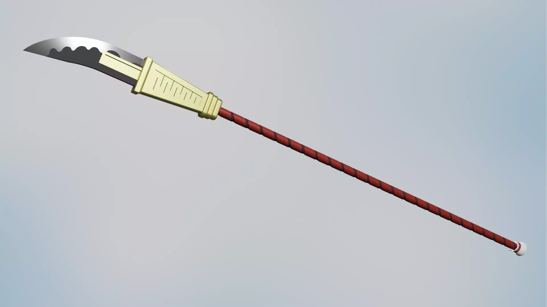 One Piece - White Beards Murakumogiri sword 3D print model_0