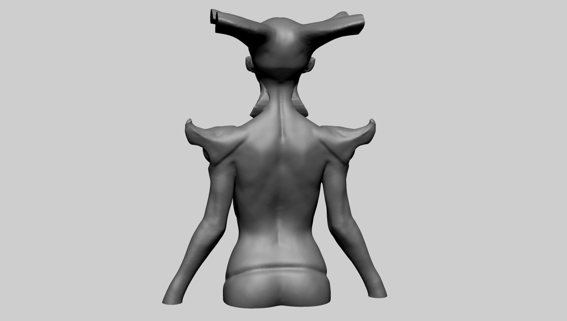 Concept Female 3D print model_3