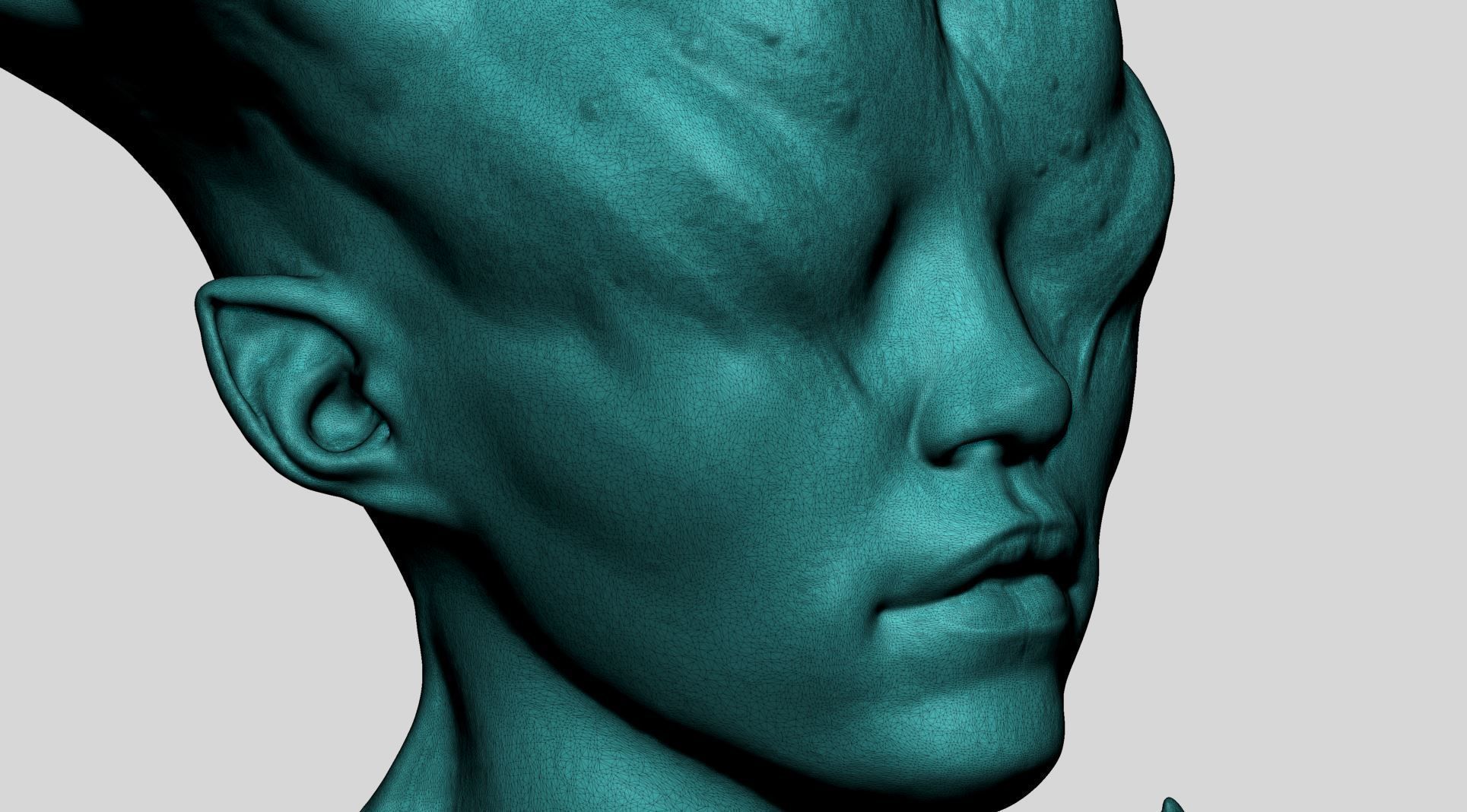 Concept Female 3D print model_12