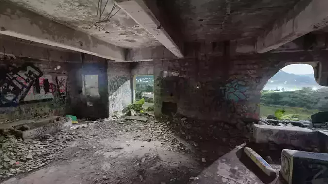 Abandoned Structure 3D Scan