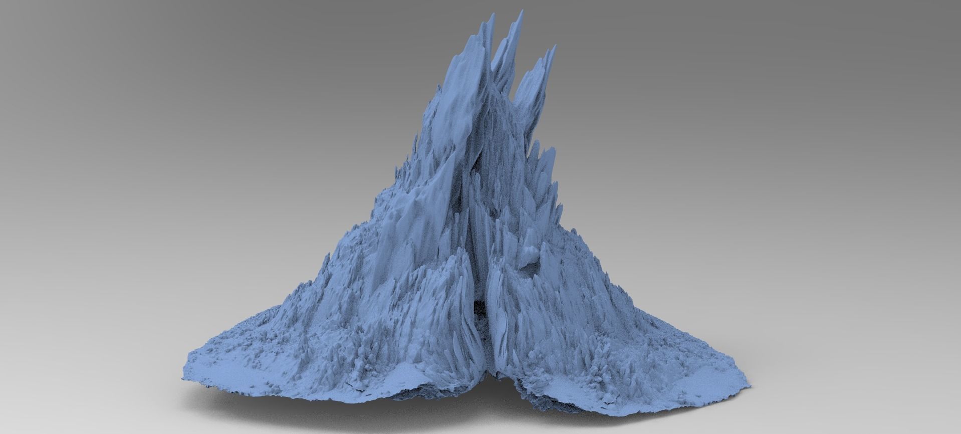 Cave Cliff 5  3D model_1