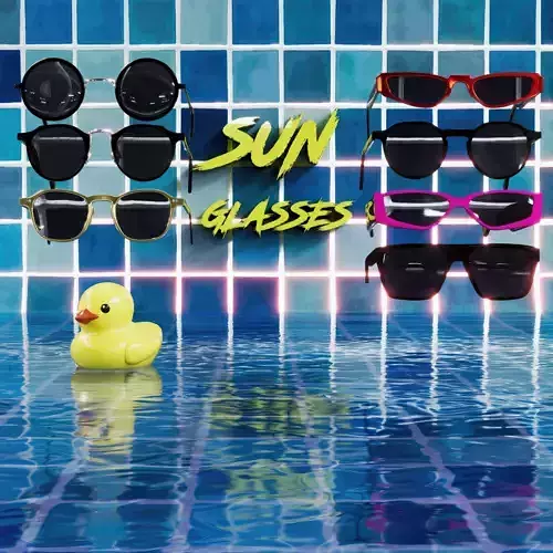 Collection of 7 Sunglasses 