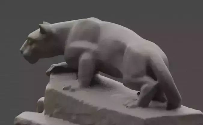 Nittany Lion Shrine Free 3D model