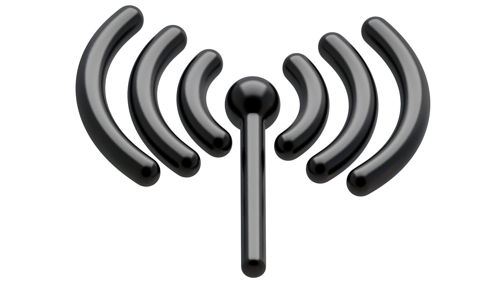 Cellular Tower Symbol 01 3D model_5