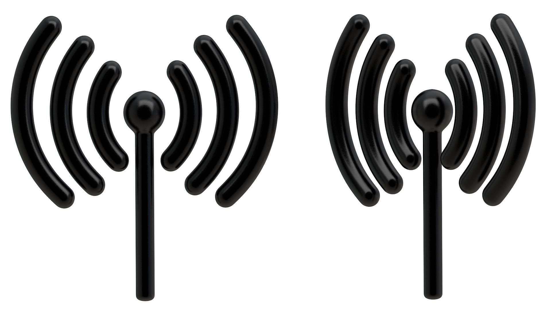 Cellular Tower Symbol 01 3D model_6