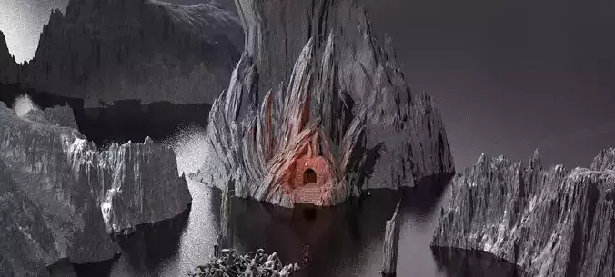 Dantes Underworld scene 7 3D model