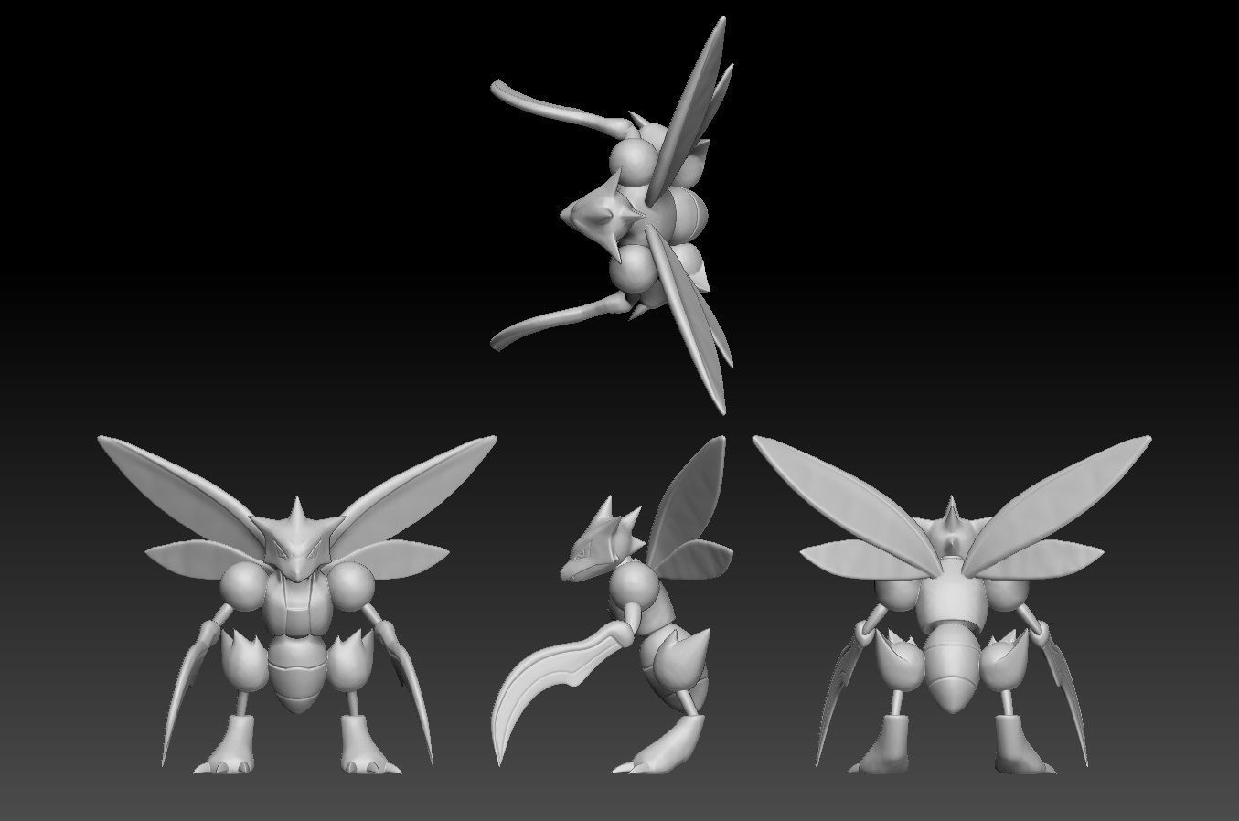 Pokemon Johto Gym Leader Bugsy 3D print model_3