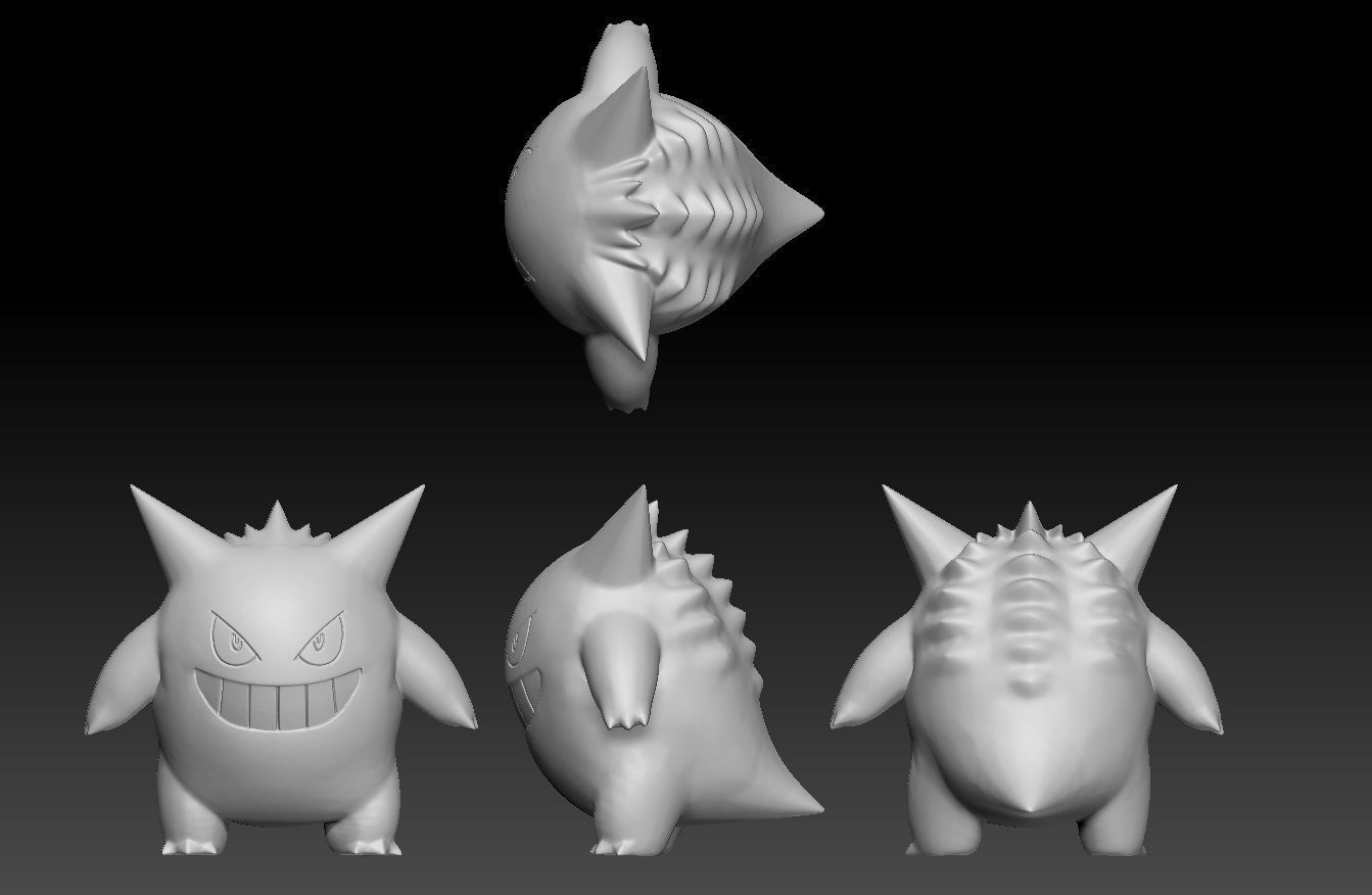 Pokemon Johto Gym Leader Morty 3D print model_3