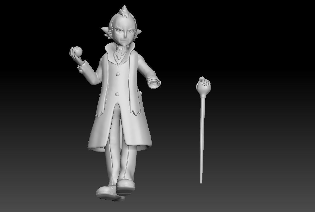 Pokemon johto Gym Leader Pryce 3D print model_4