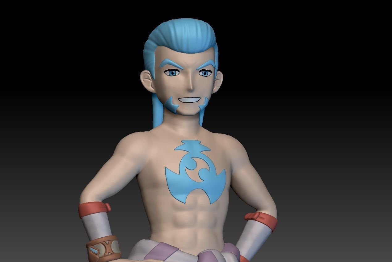 Pokemon Hisui Warden Gaeric 3D print model_1