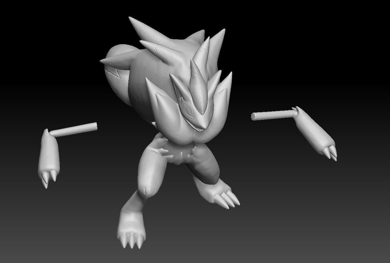 Pokemon Unova Team Plasma N 3D model 3D printable | CGTrader, image size:1272x858