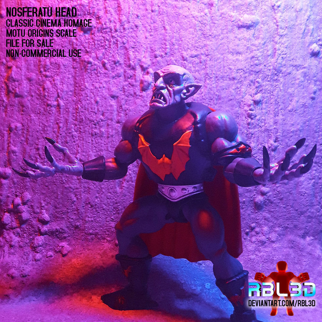Nosferatu hands and head for Motu Origins-Masterverse compatible 3D print model_5