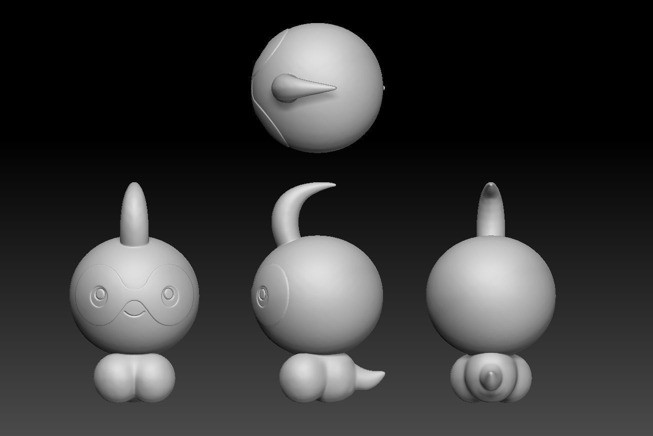 Pokemon Castform 3D print model_1