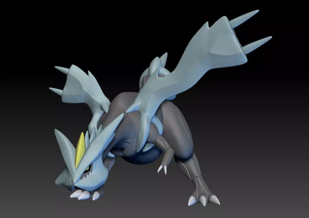 Pokemon Kyurem 3D print model_0