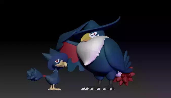 Pokemon Murkrow Honchkrow