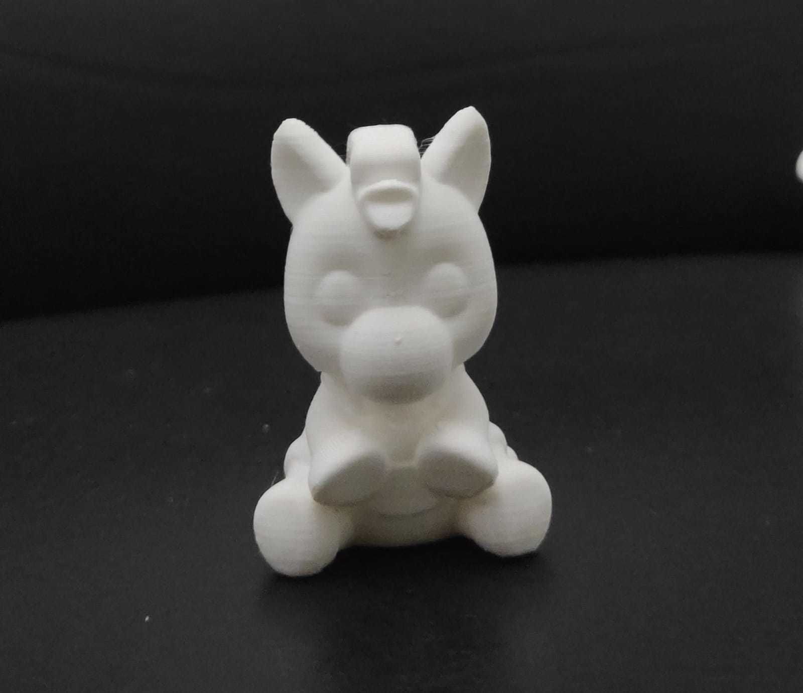 Sitting Horse 3D print model_4