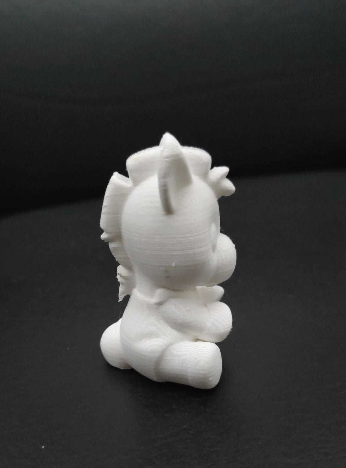 Sitting Horse 3D print model_9