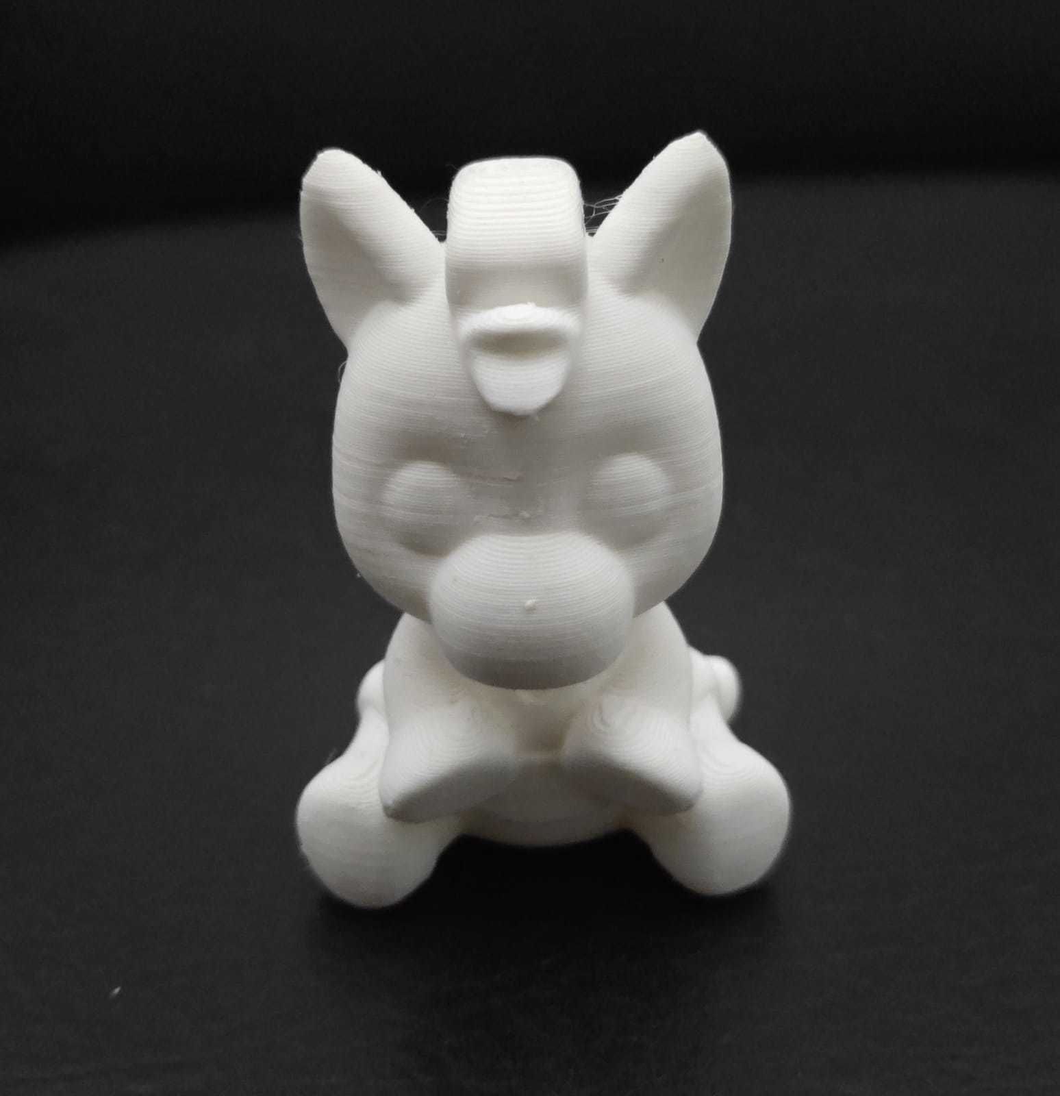 Sitting Horse 3D print model_11