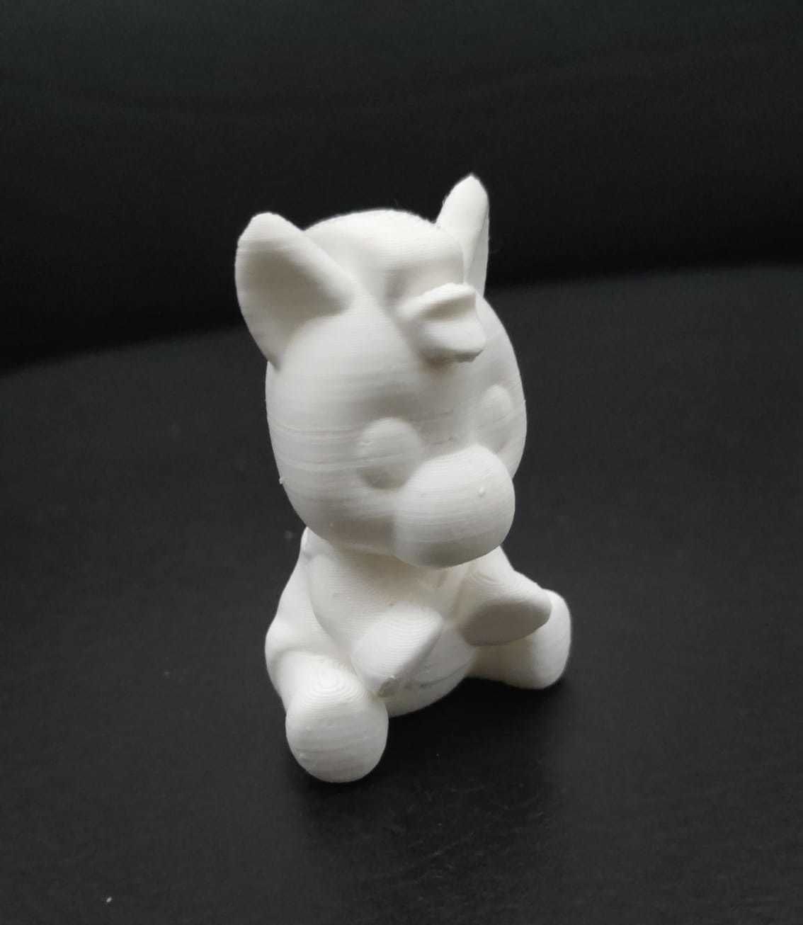 Sitting Horse 3D print model_10