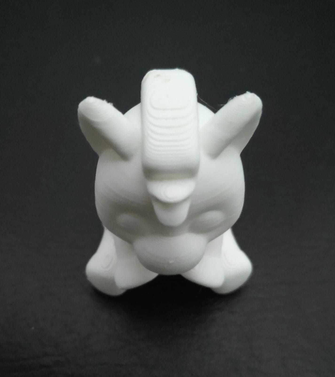 Sitting Horse 3D print model_5