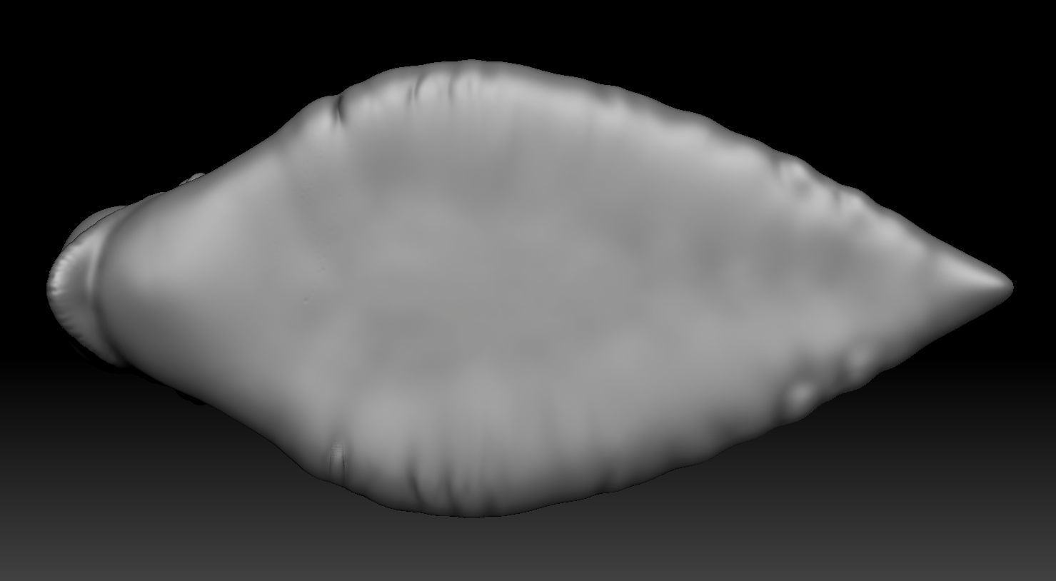 3D PRINTABLE FUTURAMA BRAIN SLUG AND NEPTUNIAN SLUG 3D print model_17