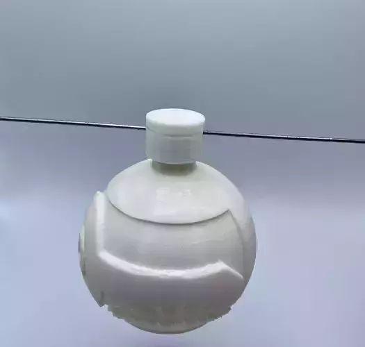 Christmas Ornament Litho Cap 3D print model