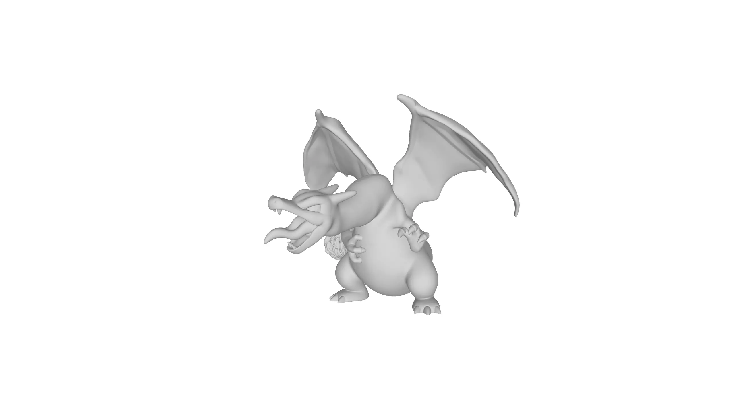 Charizard Ride Base Pokemon Base Set Charizard 3D model 3D printable | CGTrader