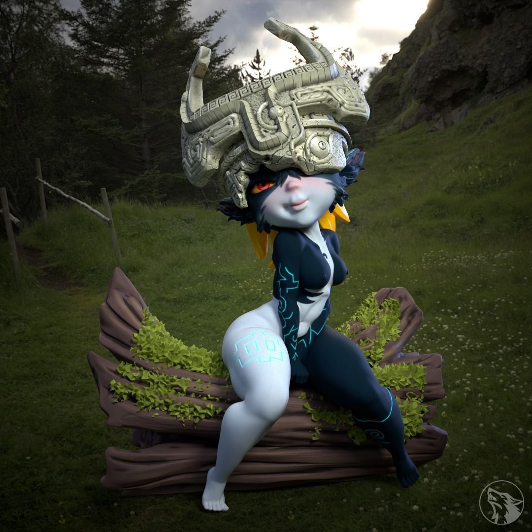 princess midna 3D print model_2