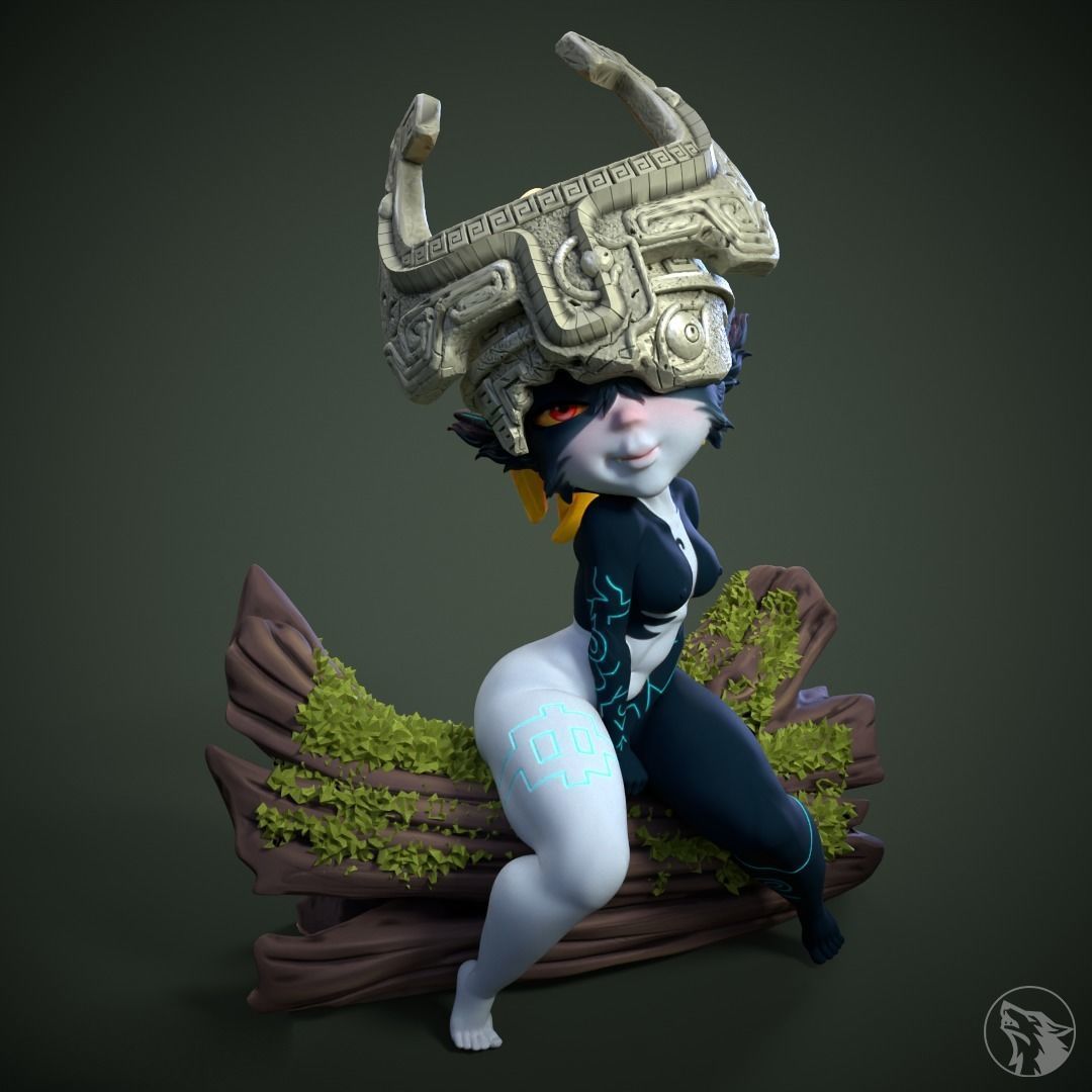 princess midna 3D print model_3