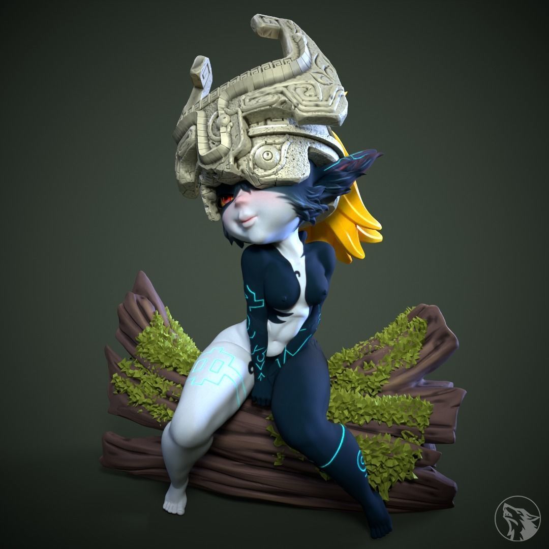 princess midna 3D print model_4