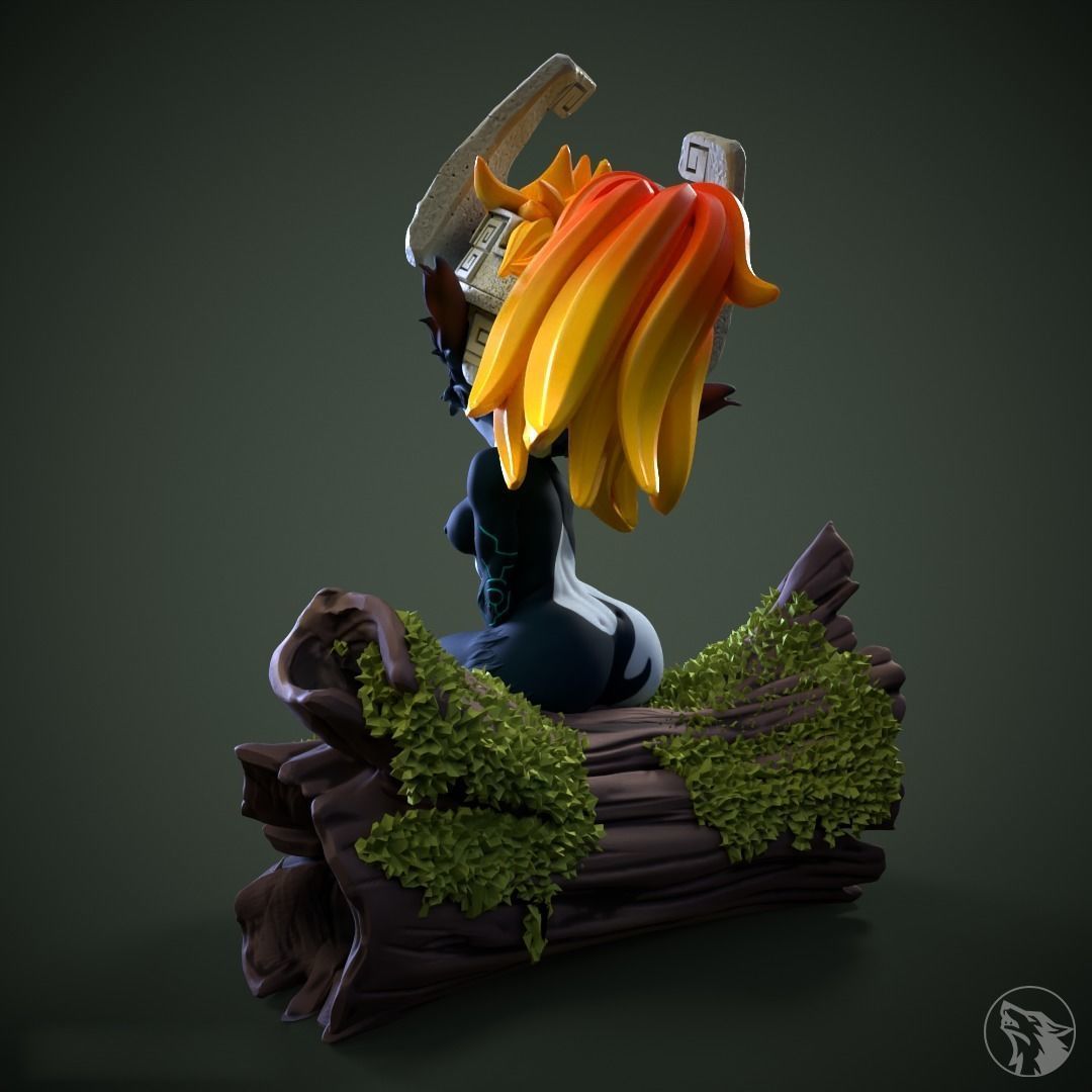 princess midna 3D print model_6