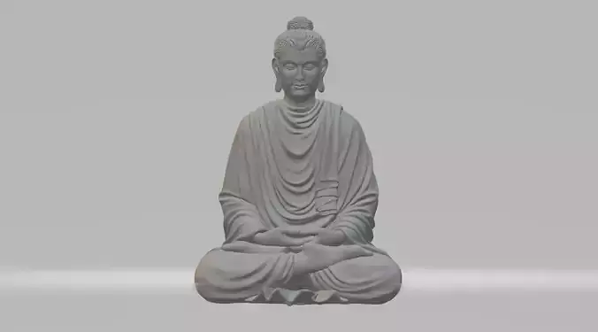 Sakyamuni Buddha 3D Model