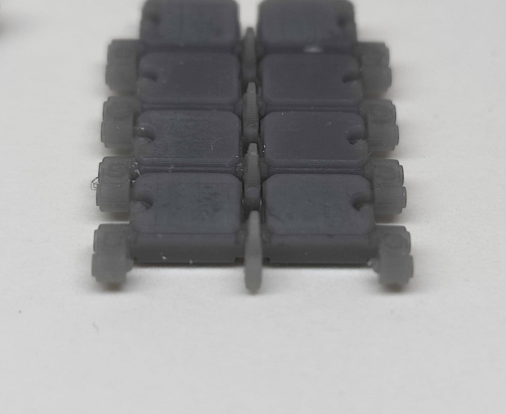 Printable M1 Abrams T158 track 1-48 3D print model_5