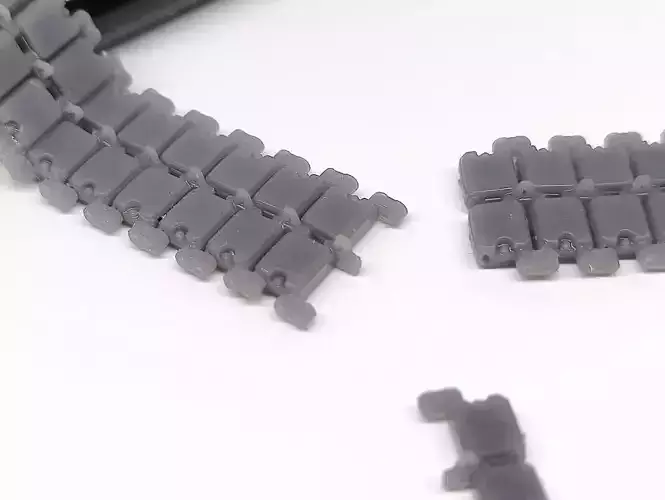 Printable M1 Abrams T158 track 1-48 3D print model