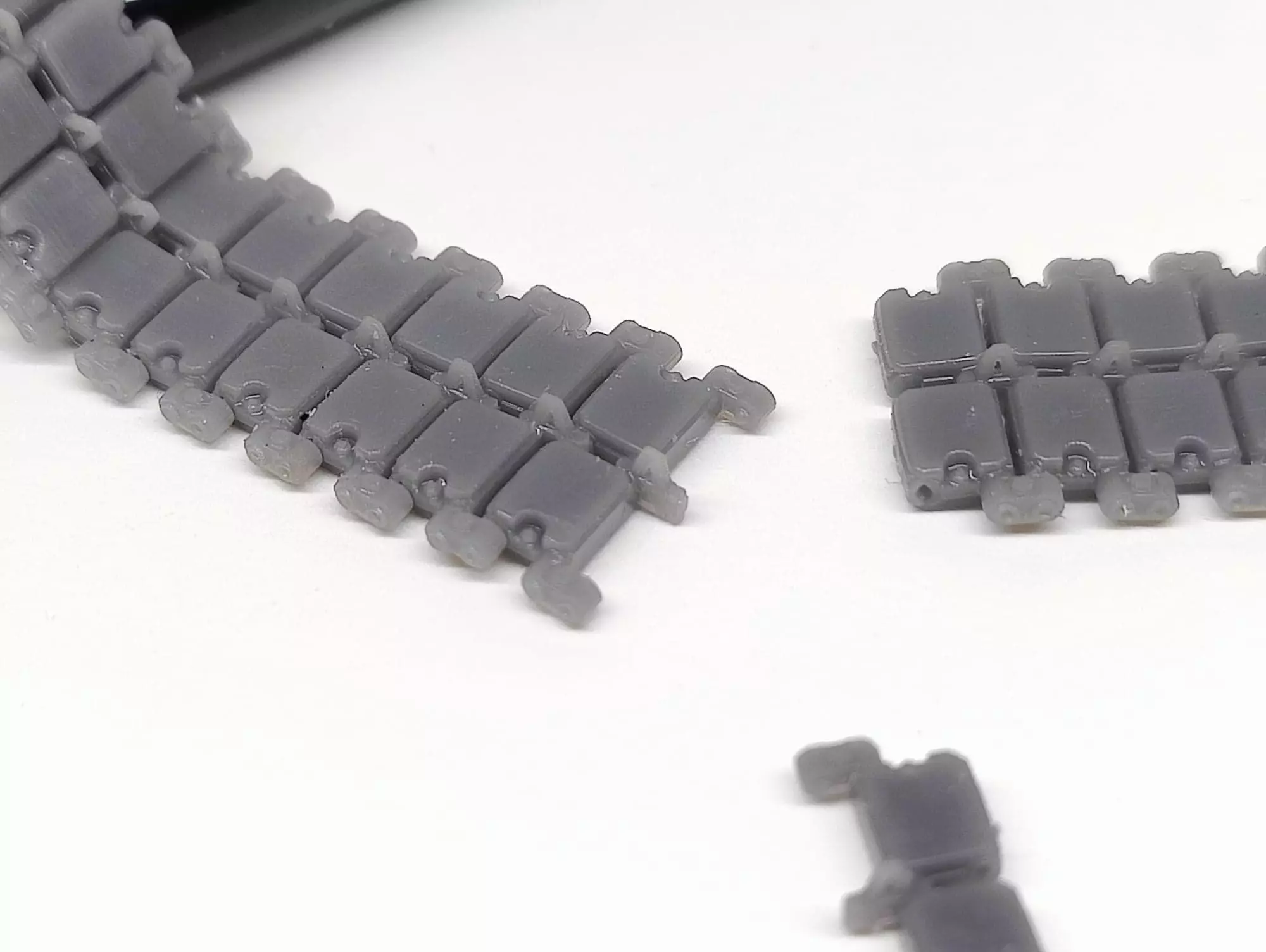 Printable M1 Abrams T158 track 1-48 3D print model_0