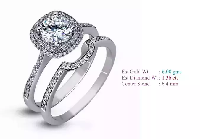 Solitaire Women Wedding Engagement Rings